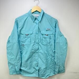 Vintage Columbia PFG Button-Up Short Sleeve Shirt Medium
